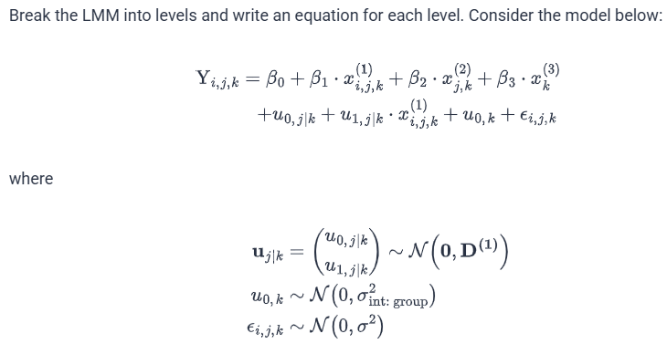 <p>Hierarchical Model Example</p>