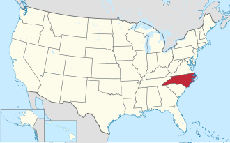<p>North Carolina</p>