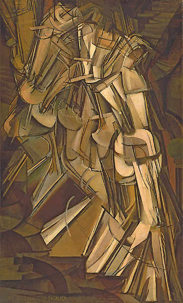 <p>Nu Descendant un Escalier N°2 (Duchamp, 1912)</p>