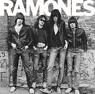<p>Blitzkrieg Bop, punk rock. Joey, Johnny, Dee Dee, Tommy</p>