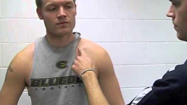 <p><strong>AC joint injury</strong></p><p>patient seated or standing</p><p>stand in front of patient</p><p>do if there is a step off noted during observation</p><p>apply pressure to the deformed part of clavicle</p><p>positive if: bobbing of the clavical</p>