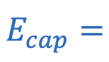 <p>Electric field strength of parallel plate capacitor </p>