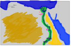 <p>The capital of Ancient Egypt</p>