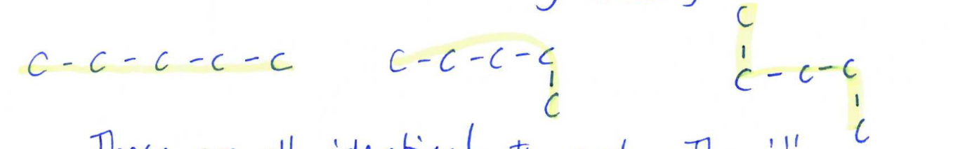 <p>when comparing two compounds</p>