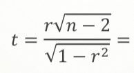 <p>Use t-distribution, dgf n-2, if test is greater than t-value, correlation is significant</p>