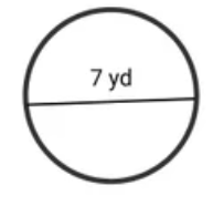 <p>find the CIRCUMFERENCE</p>