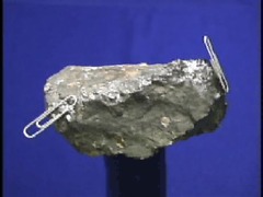 <p>Important ore of iron; metallic luster; magnetic.</p>