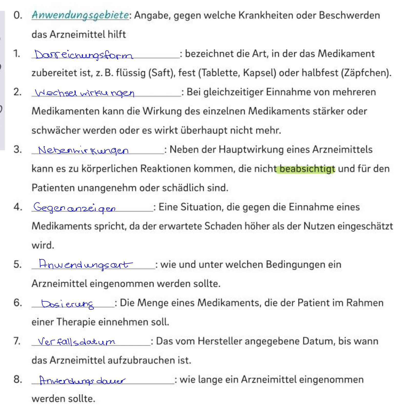 <p>Die Packungsbeilage (Wasch-Zettel) umg</p>