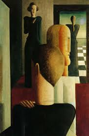 <p><strong>Oskar Schlemmer, vier Figuren im Raum, 1925</strong></p>