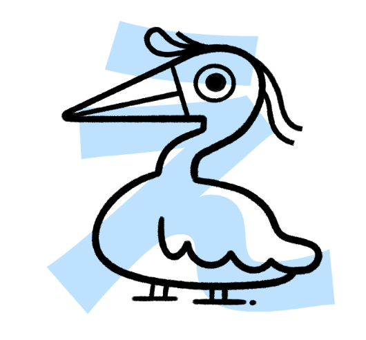 <p>“E” (like in “egg”) → think of exotic bird laying exotic eggs (both words have the sound of the kana)</p>