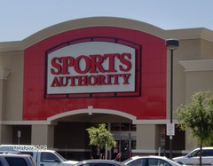 <p>The sporting goods store</p>