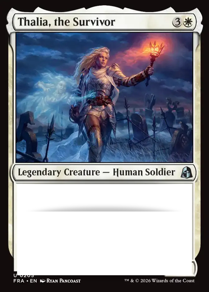 <p><span>Thalia, the Survivor 3W 3/4</span></p>