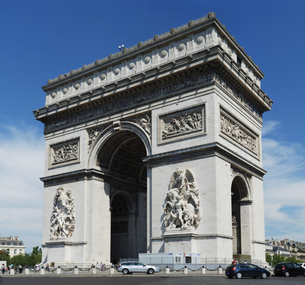 <p>Jean Chalgrin: Arc de Triomphe, Paris </p>