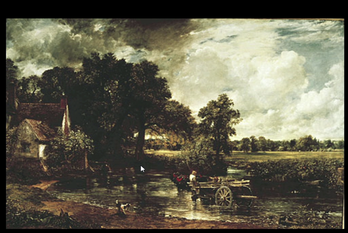 <p>Natural Resources<br><br>haywain: wagon for carting hay;</p><p> human inventions:<br>wheel mill: for harnessing water, domesticated animals</p>