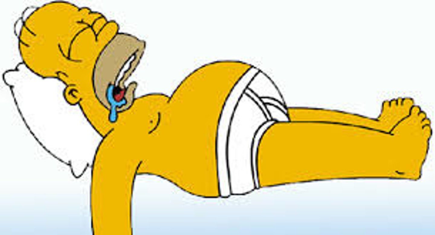 <p>To sleep, To fall asleep (o-ue)</p>