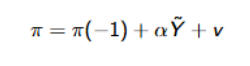 <p>Where V = supply shock</p>