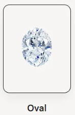 <p>Oval Shape Diamond</p>