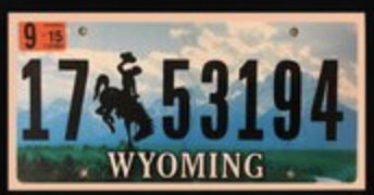 <p>Wyoming, 2</p>