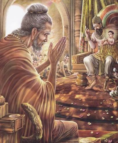 <p><span><span>The sage Asita. [Tiên nhân A Tư Đà.]</span></span></p>