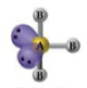 <p>What VSEPR shape has 3 bonding pairs and 2 lone pairs?</p>