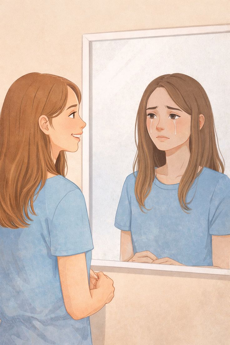 <p>to worry about the appearance</p>