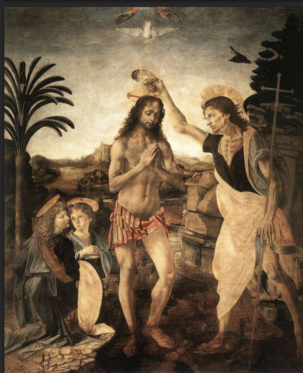 <p>The Baptism of Christ </p>