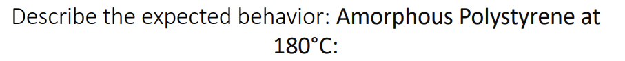 <p>Tg of PS = 100 deg C and Tm = 240 deg C</p>