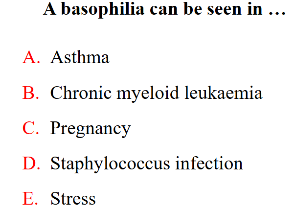 <p>Chronic Myeloid Leukaemia</p>