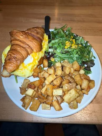 <p>Brunch Served with a side salad for $$19$$.</p>