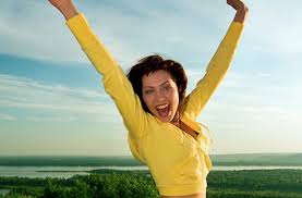 <p><span>Feeling good or glad.</span></p>