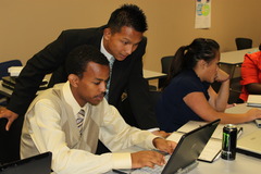 <p>I did my work experience in</p>