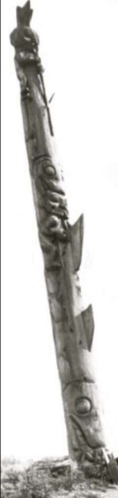 <p>Dog-Salmon Pole</p>