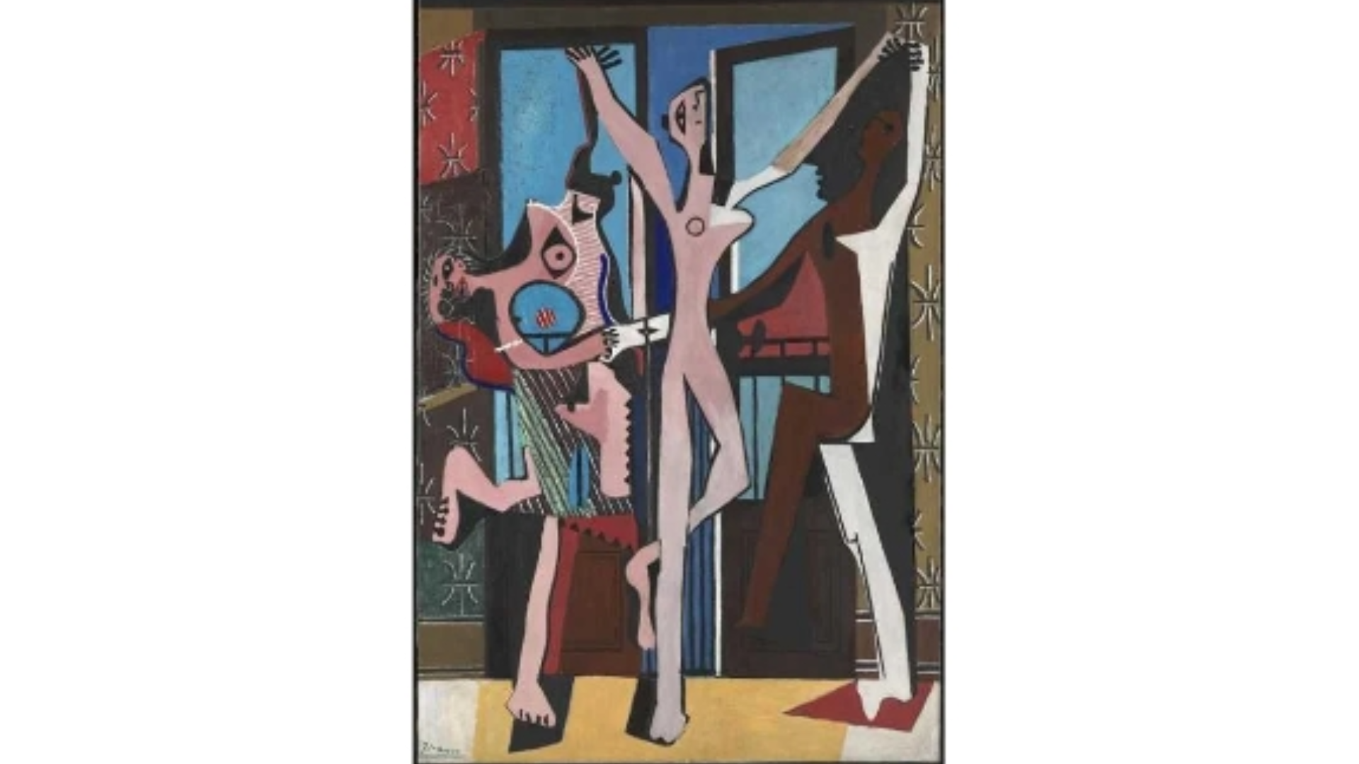<p><span>The Three Dancers </span></p><p><span>Pablo Picasso </span></p><p><span>1925</span></p>