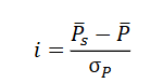 <p>What is the mathematical definition of selection intensity (i)?</p>