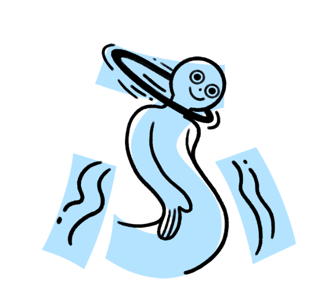 <p>“Fu” (sound like hu / fu → <span>softly blown-out version of </span>foo<span> in "</span>foo<span>l," or sometimes </span>hoo<span> in "</span>hoo<span>p") → think of someone dancing with a <strong>hu</strong>la hoop ring on head, making their neck weird</span></p>
