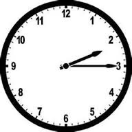 <p>It's 2:15</p>