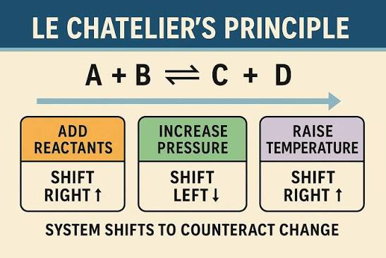 <p>What is Le Chatelier's principle?</p>