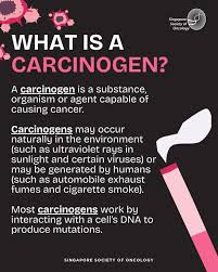 <p>A substance that causes cancer.</p>