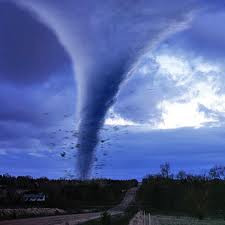 <p>involving calamity; catastrophic or disastrous.</p>