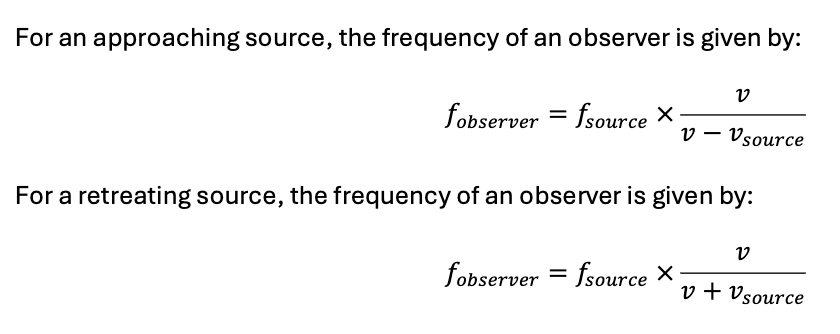 <p>The change in frequency or wavelength of a wave in relation to an observer moving relative to the wave source</p>