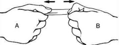 <p>test for cubital tunnel syndrome</p>