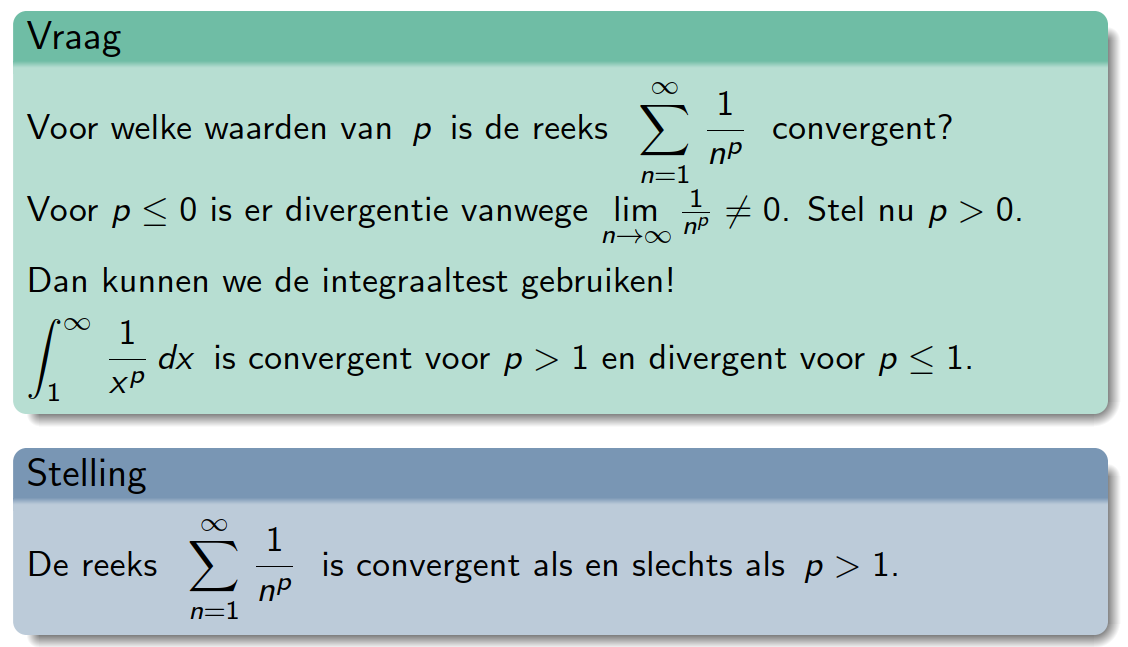 <p>Integraaltest:</p>