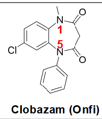 <p>Clobazam</p>
