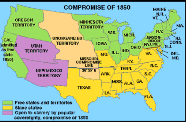 <p>Compromise of 1850</p>
