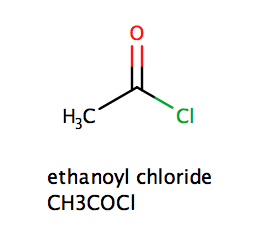 <p><strong>Carboxylic acid chloride</strong></p><p>Name Ending: -oyl chloride</p>
