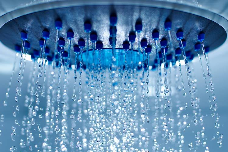 <p>I had a shower</p>