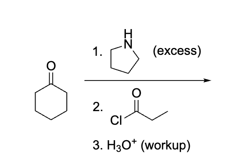 <p>explain what is happening here, don’t do product yet rather draw the process ? </p>