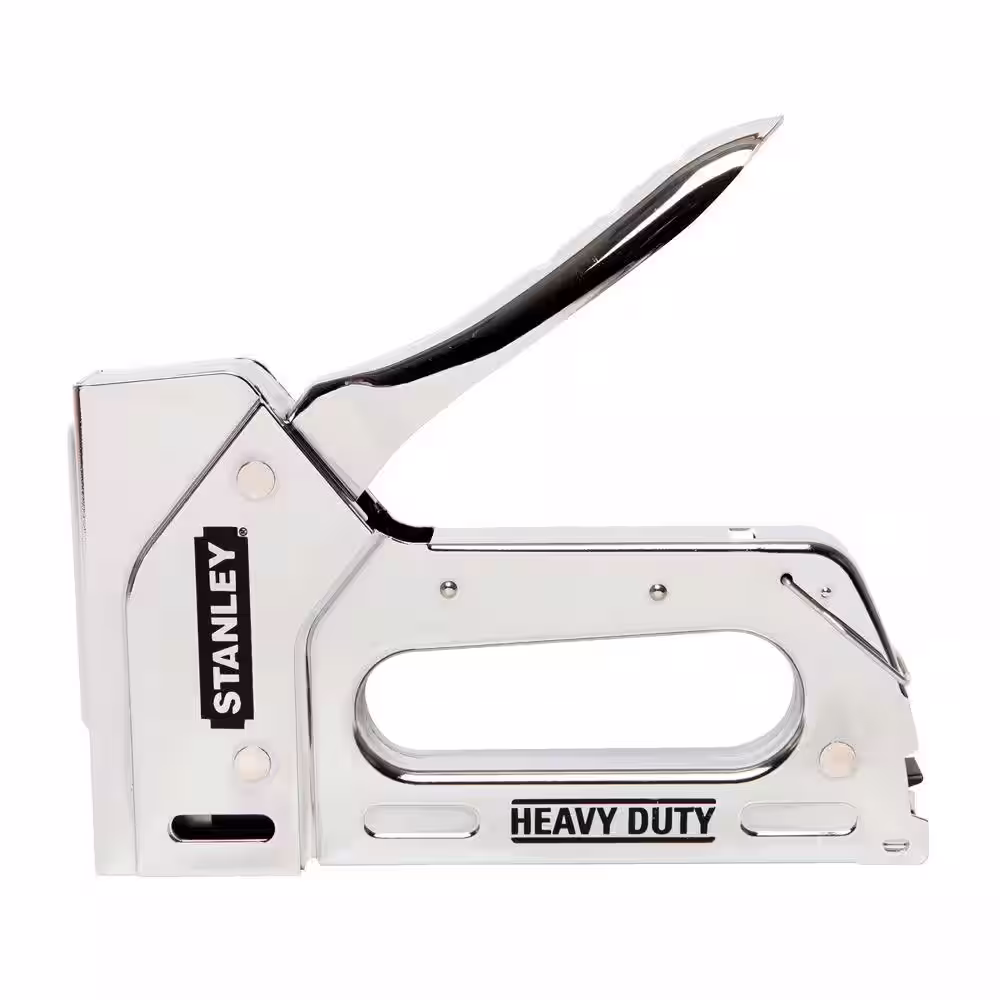 <p>Tool available in heavy-duty and light-duty models, driving 3/16 to 1/2 inch staples for fastening materials securely.</p>