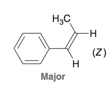 <p>AND, the Wittig rxn is stereoselective:</p><ul><li><p>Using a Wittig derived from a simple alkyl halide, the (Z) alkene is favored</p></li></ul><p></p>