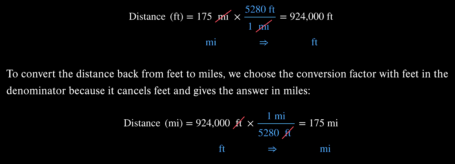 <p>Dimensional analysis</p>